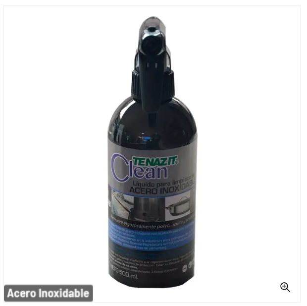 Clave 2456 — 500 ml INOX POWER CLEANER #