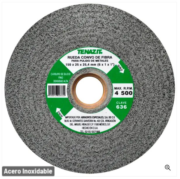 Clave 636 — 150 x 25.4 x 25.4 9S - FINO #