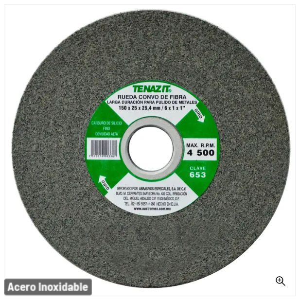 Clave 653 — 150 x 25.4 x 25.4 10S - FINO #
