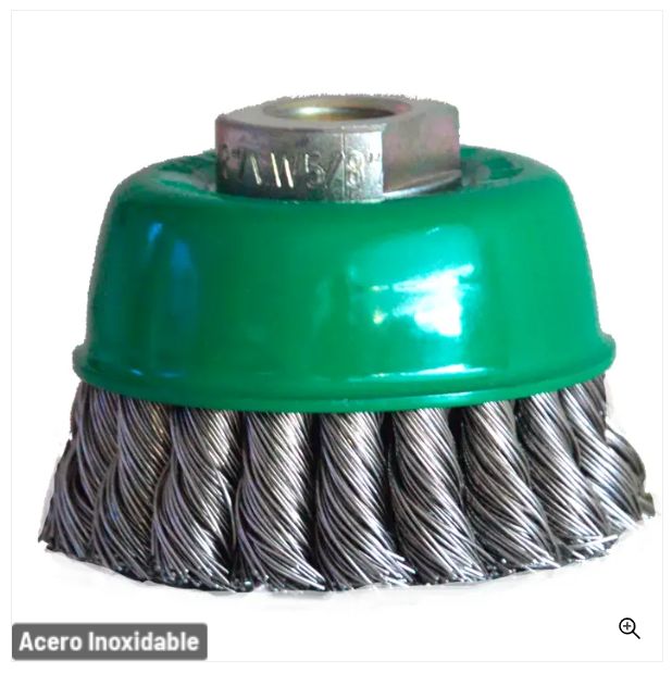 Clave 1567 — 75x0.508xMR COPA TRENZADO INOX#