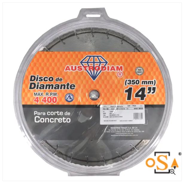 Clave 830 — 350 x 3.2 x 25.4 NARANJA UNIVERSAL