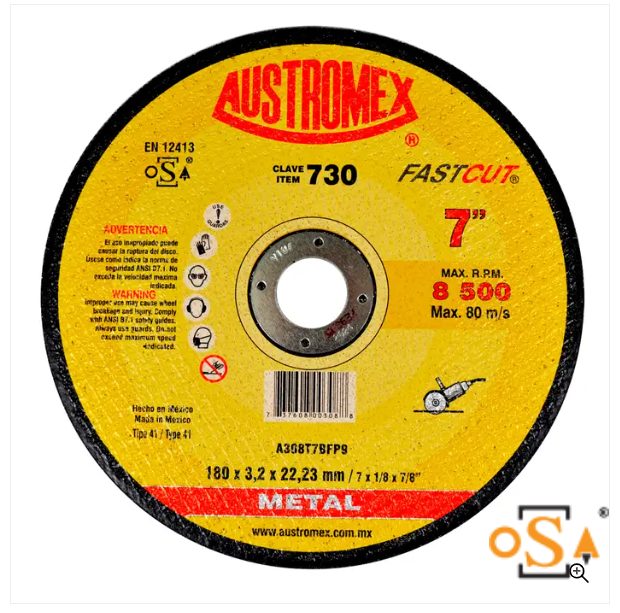 Clave 730 — 180X3.2X22.23 A308T7BFP9