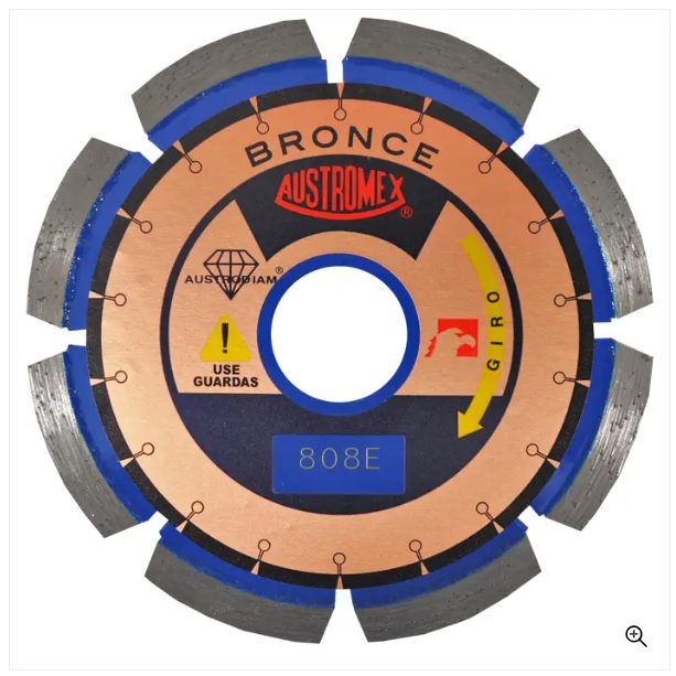 Clave 808 — 100 x 2.0 x 22.23 AZUL-BRONCE#