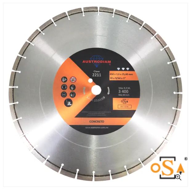 Clave 2211 — 450 x 3.6 x 25.4 NARANJA ORO 32S