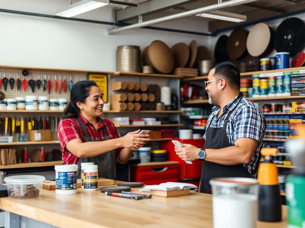 Atención al cliente en mostrador